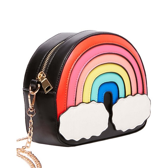NWT Betsey Johnson OVER THE RAINBOW CROSSBODY - Picture 1 of 5